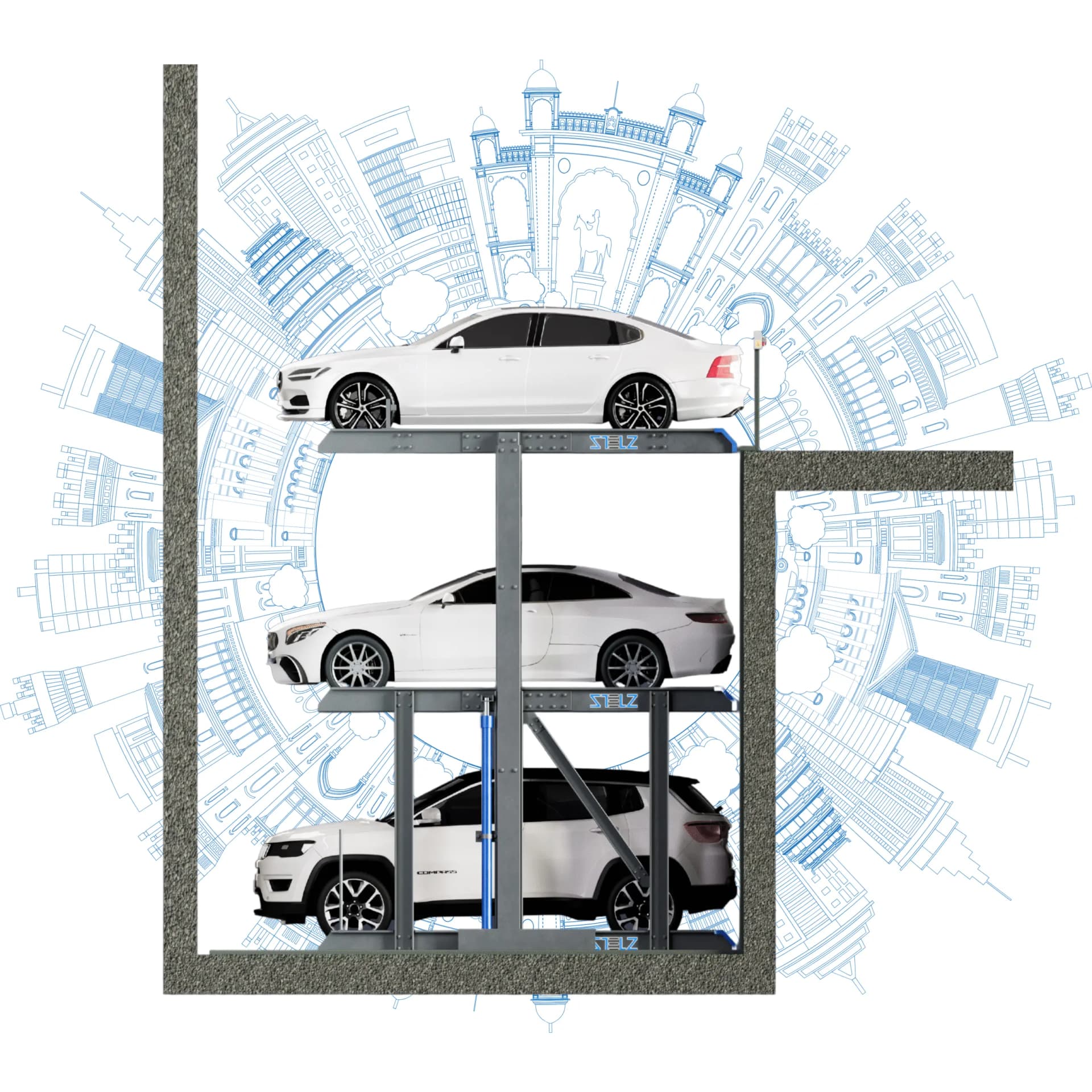 3-level Pit Stacker gallery 2